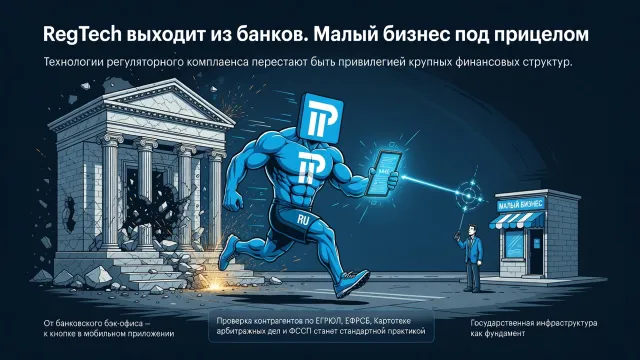 RegTech выходит из банков. Малый бизнес под прицелом